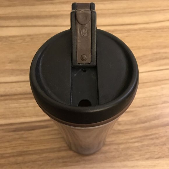 Starbucks 16oz Pike Place Market 2007 plastic Tumbler Travel Mug Seattle. - Picture 3 of 3